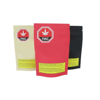 Matériau plastique de qualité alimentaire Mylar Weed Packaging pour des solutions de conservation des fleurs alimentaires supérieures