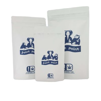 Grade alimentaire 28g 1lb Mylar Weed sacs d'emballage pour 3,5g 7g 14g biscuits fleur