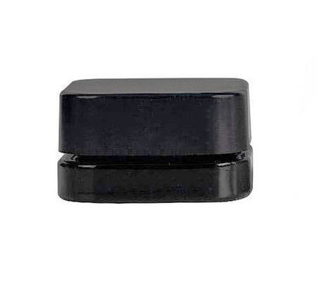 Contenant de concentré noir de 5 mL Container de verre concentré à l' épreuve des enfants
