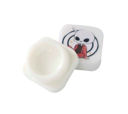Bouteille de contenant en verre blanc concentré de 5 ml cube avec capuchon étanche aux enfants