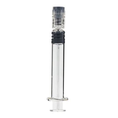Seringues en verre borosilicate préremplaçables Luer Lock de 2 ml pour l' huile essentielle