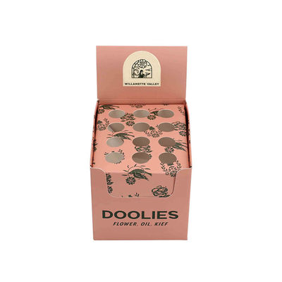 Présentoir de comptoir de vente au détail personnalisé en carton pour tubes