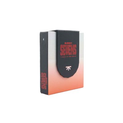 7 Pack Emballage à l' épreuve des enfants Boîte en papier magnétique pré-rollée personnalisée avec section allumettes