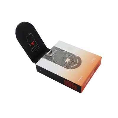 Boîte de tiroir en papier magnétique à pré-emballage