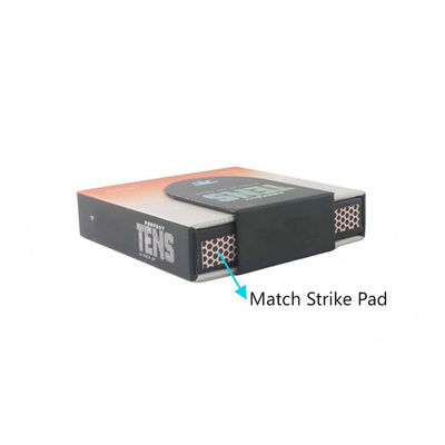 Emballage de boîte en papier magnétique personnalisé pour pré-roulés de 10 unités, à l'épreuve des enfants